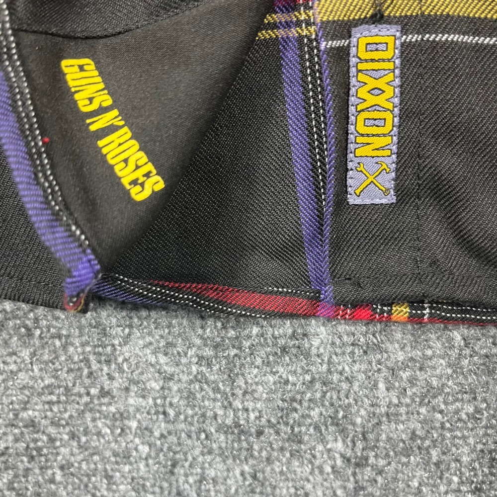 Dixxon Flannel Co Guns N Roses Shirt Women L Black Appetite For Destruction - Picture 5 of 8